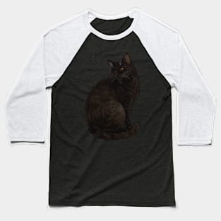 Dancing Cat Tarot Baseball T-Shirt